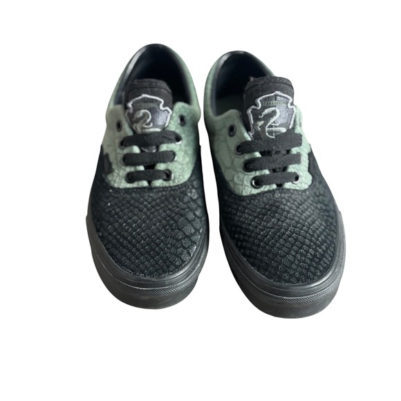 Vans Shoes - Vans Era Harry Potter Slytherin Sneakers Black Green Snakeskin Mens 5.5 Womens 7